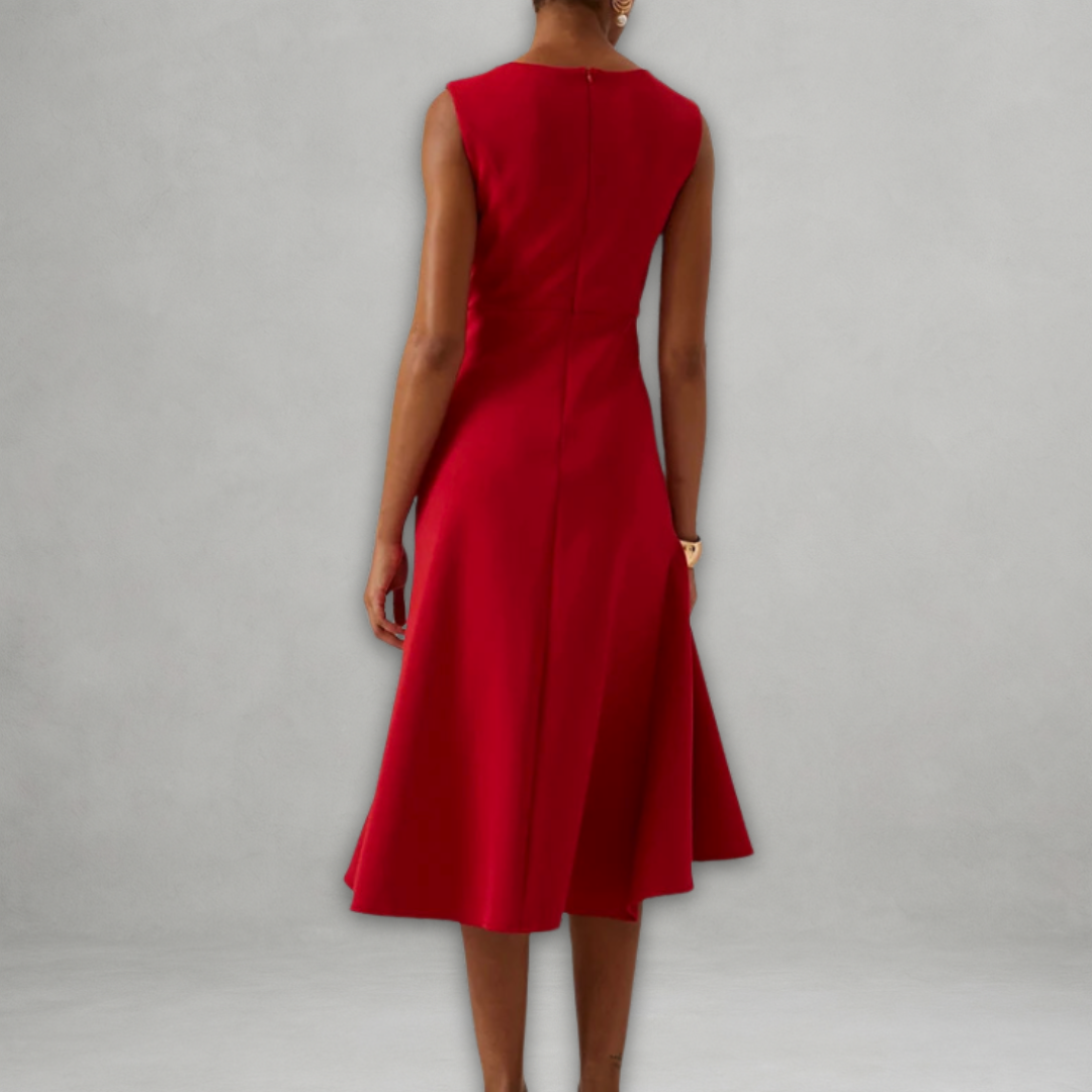 Bjørks™ | Elegant midikjole med volanger