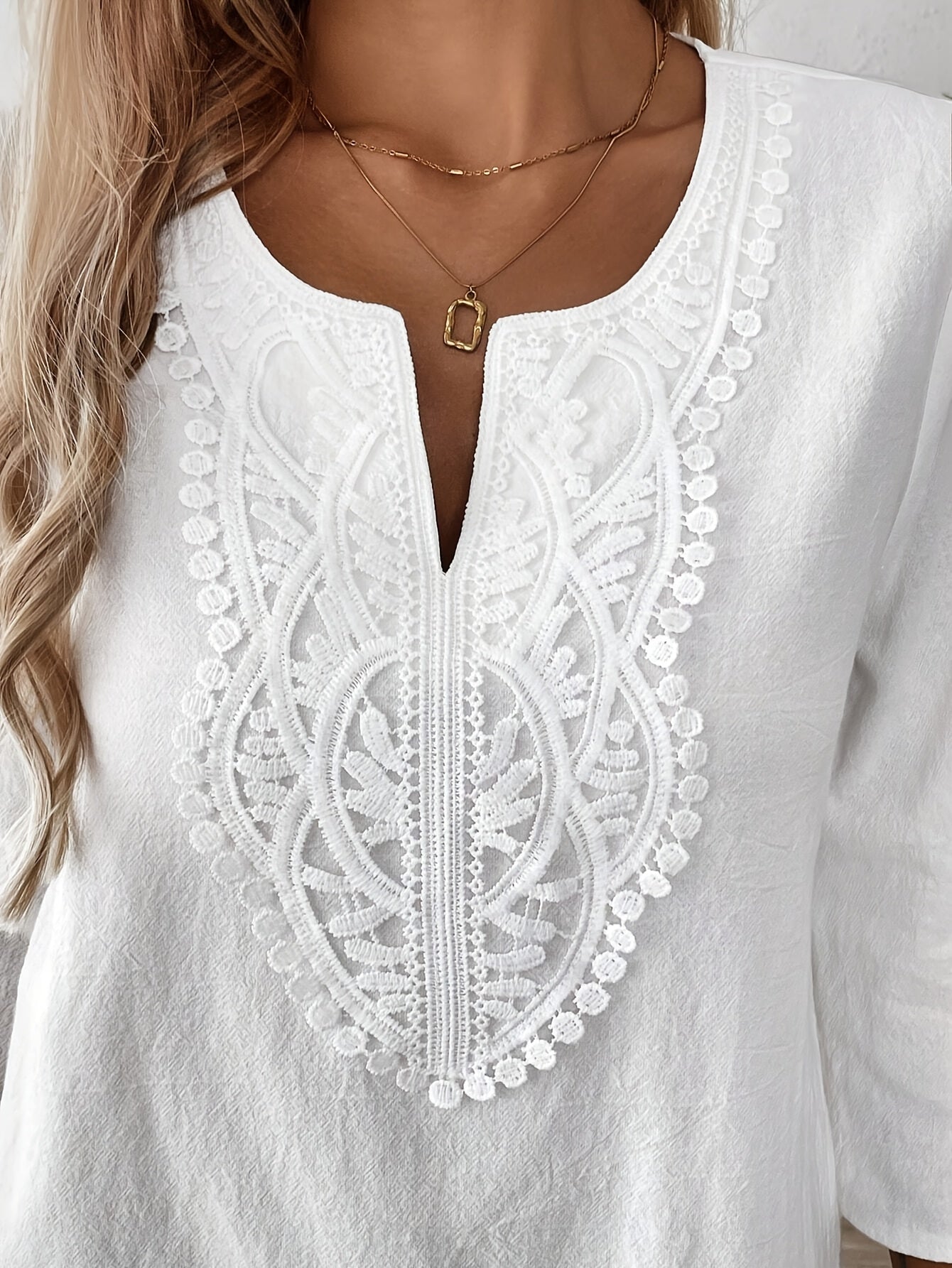 Bjørks™ | Bohemsk bomullsbluse