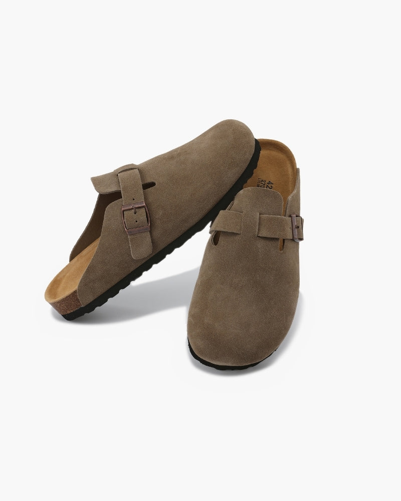 Bjørks™ | Suede Clogs