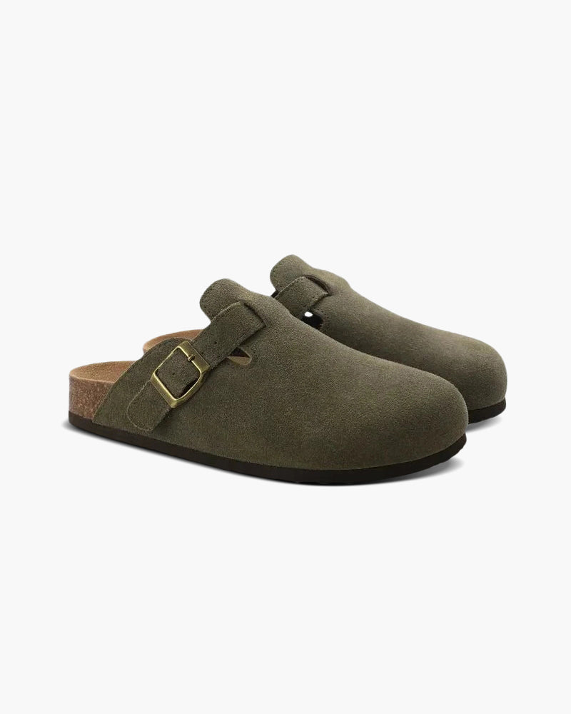Bjørks™ | Suede Clogs