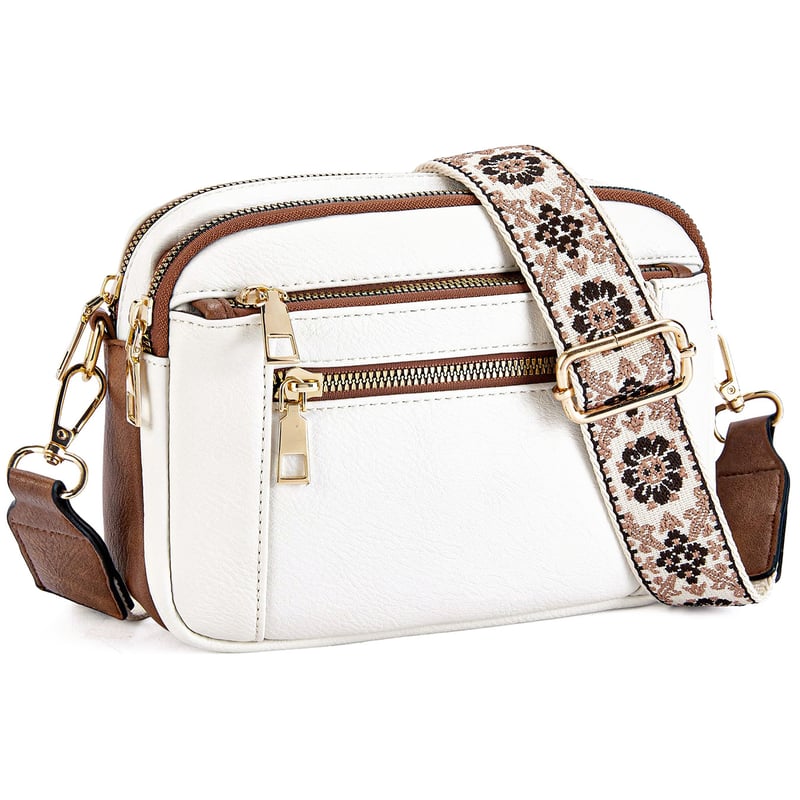 Bjørks™ | Elegant crossbody-veske med mønstret justerbar stropp