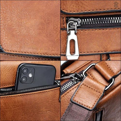 Bjørks™ | Praktisk og stilfull unisex skulderveske