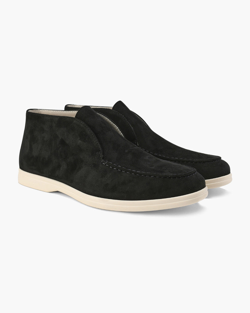 Bjørks™ | Høy suede loafers