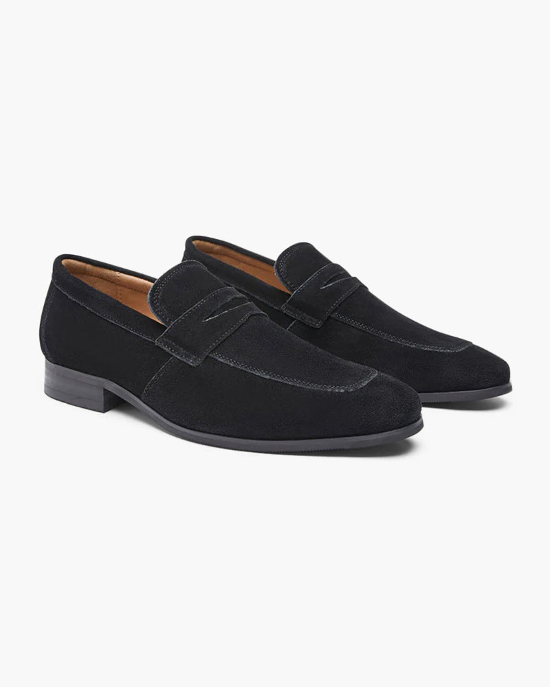 Bjørks™ | Suede penny loafers