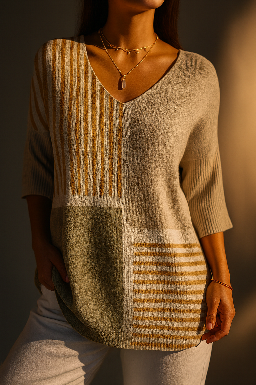 Bjørks™ | Skjorte med Strukturelt Uttrykk