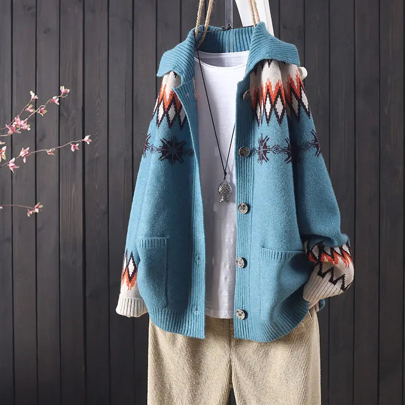 Bjørks™ | Solvi Vinterstrikket Cardigan